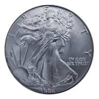 USA - 1 USD Silver Eagle 1986 - 1 Oz Silber