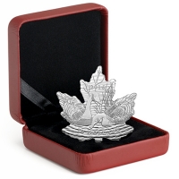 Kanada - 10 CAD Shaped Maple Gänse 2016 - 1/2 Oz Silber