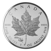 Kanada - 5 CAD Maple Leaf 2016 - 1 Oz Silber Privy ANA PP