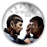 Kanada - 20 CAD Star Trek Filmszenen Mirror Mirror 2016 - 1 Oz Silber