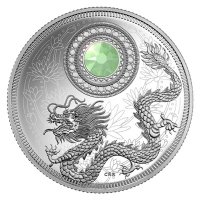Kanada - 5 CAD Geburtssteine: Oktober 2016 - Silber PP