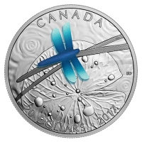 Kanada - 20 CAD Libelle aus Niob 2016 - 1 Oz Silber PP