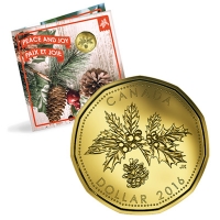 Kanada - 3,40 CAD Weihnachtsausgabe 2016 - Kursmnzensatz