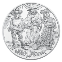 Österreich - 20 EUR Mozart das Wunderkind 2015 - Silber PP