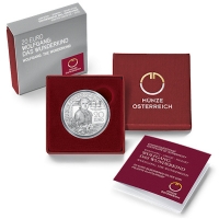 Österreich - 20 EUR Mozart das Wunderkind 2015 - Silber PP