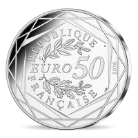 Frankreich - 50 EUR Kleiner Prinz Zugvgel 2016 - Silber