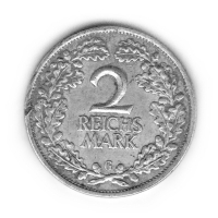 Deutsches Reich - 2 Reichsmark (1925-1931) - 5g Silber