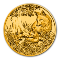 sterreich - 100 EUR Wildtiere Der Fuchs 2016 - 1/2 Oz Gold