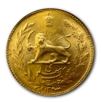 Iran Persien - 1 Pahlavi - 8,13g Goldmnze