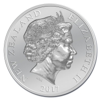 Neuseeland - 1 NZD Kiwi 2017 - 1 Oz Silber Blister
