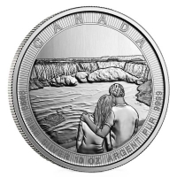 Kanada - 50 CAD Niagara Falls 2017 - 10 Oz Silber