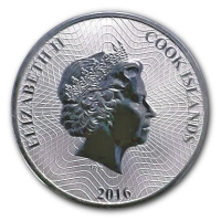 Cook Island - 1 CID Bounty 2016 - 1 Oz Silber