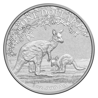 Australien - 1 AUD Silver Kangaroo 2017 - 1 Oz Silber Blister