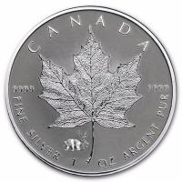 Kanada - 5 CAD Maple Leaf 2017 - 1 Oz Silber Privy Panda