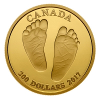 Kanada - 200 CAD Welcome to the World 2017 - 1/2 Oz Gold PP