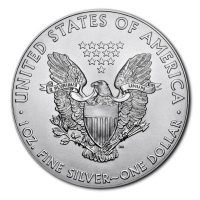USA 1 USD Silver Eagle 2017 1 Oz Silber Rückseite