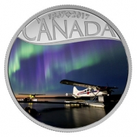Kanada - 10 CAD 150 Jahre Kanada Wasserflugzeuge 2017 - Silbermnze