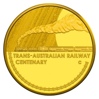 Australien - 10 AUD Trans Australian Railway 2017 - Gold PP