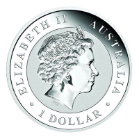 Australien - 1 AUD Lunar II Hahn 2017 - 1 Oz Silber Privy Löwe