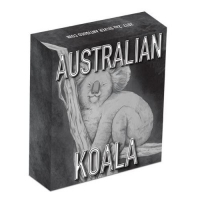 Australien - 2 AUD Koala 2017 - 2 Oz Silber HR AntikFinish