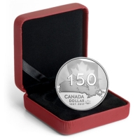 Kanada - 1 CAD 150 Jahre Kanada 2017 - Silber PP