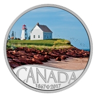 Kanada - 10 CAD 150 Jahre Kanada Panmure Island 2017 - Silbermnze
