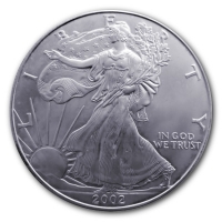 USA 1 USD Silver Eagle 2002 1 Oz Silber