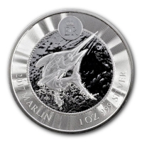 Cayman Islands - 1 Dollar Marlin 2017 - 1 Oz Silber