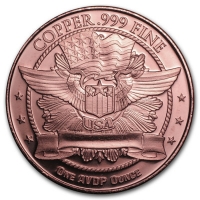 USA - Trade Dollar - 1 Oz Kupfer