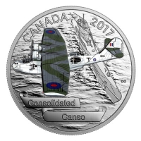 Kanada - 20 CAD Flugzeuge WW2: Cons. Canso - 1 Oz Silber