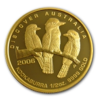 Australien - 71 AUD Kookaburra Gold Proof Set 2006 - Gold/Silber PP