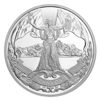 Kanada - 1 CAD 150 Jahre Kanada 2. Ausgabe 2017 - Silber PP