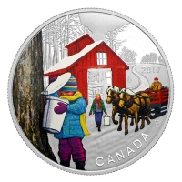 Kanada - 10 CAD Zuckerhtte 2017 - 1/2 Oz Silber