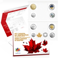 Kanada - 6,15 CAD 150 Jahre Kanada 2017 - 8 Mnzen Satz