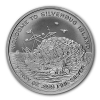 USA - Silverbug Island Whirlpool - 1 Oz Silber