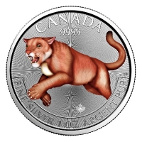 Kanada - 5 CAD Predator Serie Puma 2016 - 1 Oz Silber Color