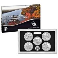 USA - America the Beautiful Quarters Silver Set 2017 - Silber PP