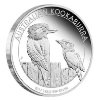 Australien - 30 AUD Kookaburra 2017 - 1 KG Silber Proof