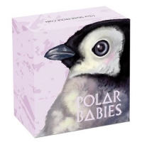 Tuvalu - 0,5 TVD Polar Babies Pinguin 2017 - 1/2 Oz Silber