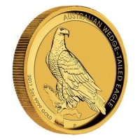 Australien - 200 AUD Wedge Tailed Eagle 2017 - 2 Oz Gold HighRelief