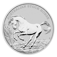 Australien - 1 AUD Stock Horse 2017 - 1 Oz Silber