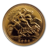 Großbritannien - 1/2 Sovereign Elisabeth - 3,66g Gold