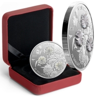Kanada - 20 CAD Sumpf Schafgarbe 2017 - 1 Oz Silber