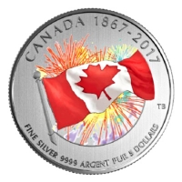 Kanada - 5 CAD Stolzes Kanada - 1/4 Oz Silber