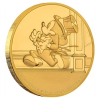 Niue - 2,5 NZD Disney Mickey Mouse Delayed Date 2017 - 0,5g Gold