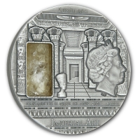 Niue - 2 NZD Imperial Art gypten - 2 Oz Silber Antik Finish