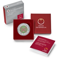Österreich - 25 Euro Niob Serie Mikrokosmos 2017 - Silber-Niob Münze