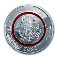 Deutschland - 5 EUR Tropische Zone 2017 - Stempelglanz