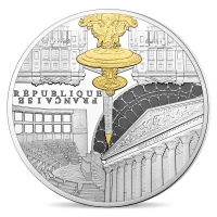 Frankreich - 10 EUR National Assembly / Place of Concorde 2017 - Silber PP