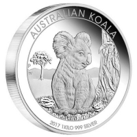 Australien - 30 AUD Koala 2017 - 1 KG Silber PP